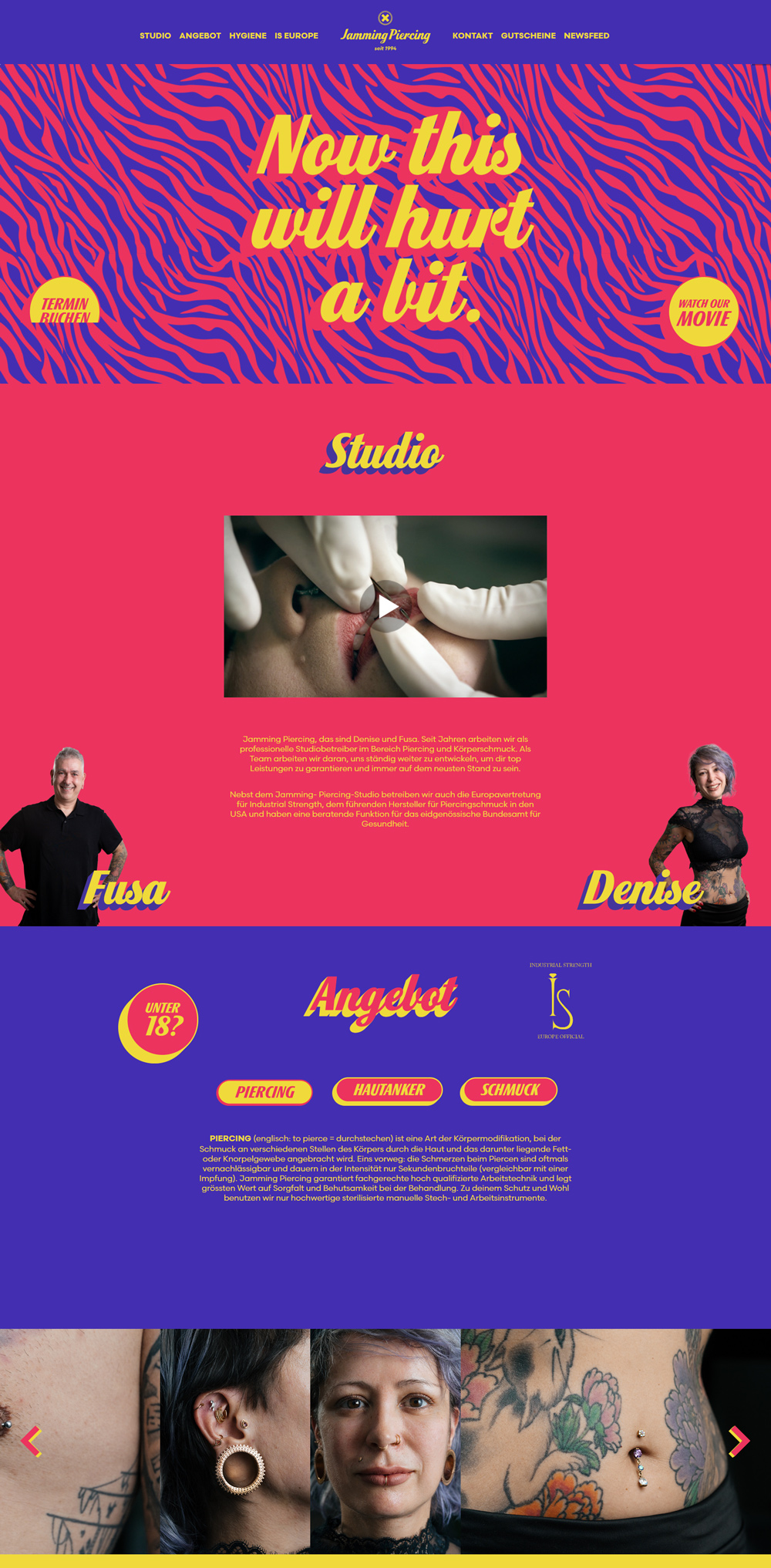 Jamming Piercing Desktop