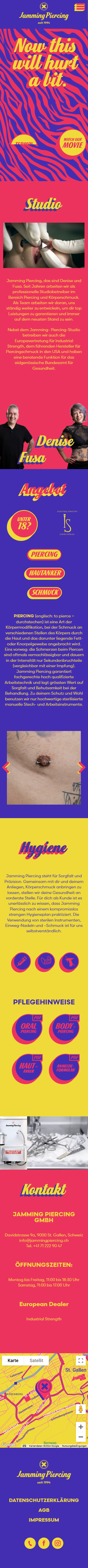 Jamming Piercing Mobile